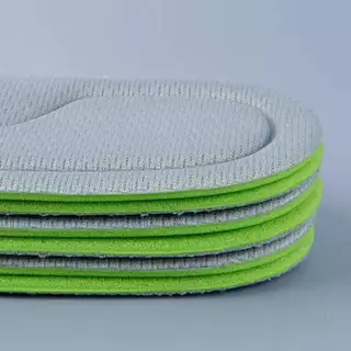 Dailt 2PCS ฟุต Orthopedic Shoe Sole Running Soft Memory Foam Insoles สําหรับรองเท้าผู้ชายผู้หญิงระงับกลิ่นกายดูดซับเหงื่อนวดพื้นรองเท้ากีฬา (TH)