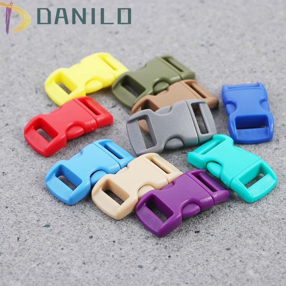 DANILO Paracord Curved Plastic 3/8" 10mm Bracele Parachute Outdoor Camp