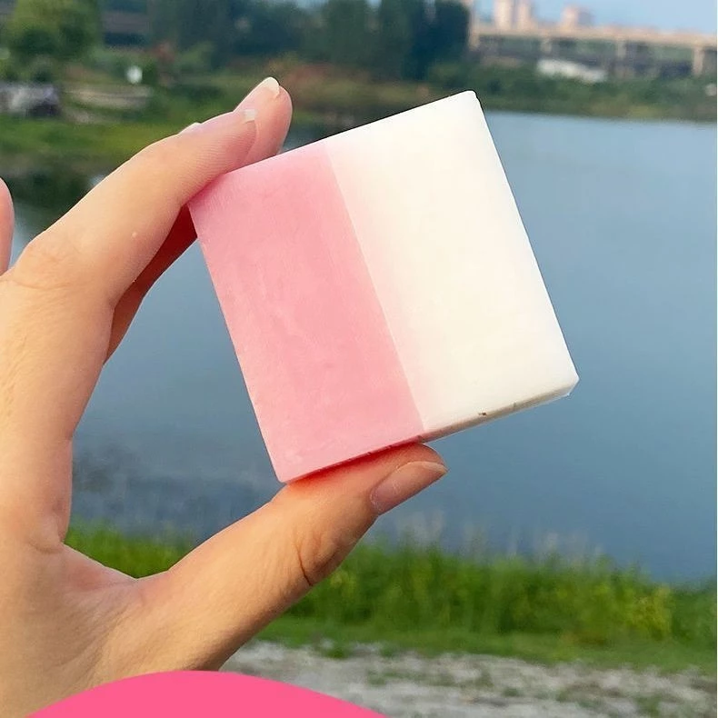 สบู่ทำมือ Rose Milk สบู่ล้างหน้าลดไรฝุ่น thumbnail 6