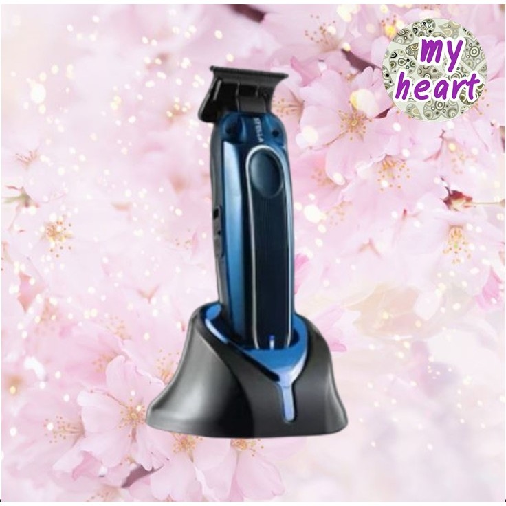 BARBER BRAIN STELLA T-BLADE TRIMMER BB-112 ปัตตาเลี่ยน กันขอบไร้สาย พร้อมชุดรอง แท่นชาร์จ