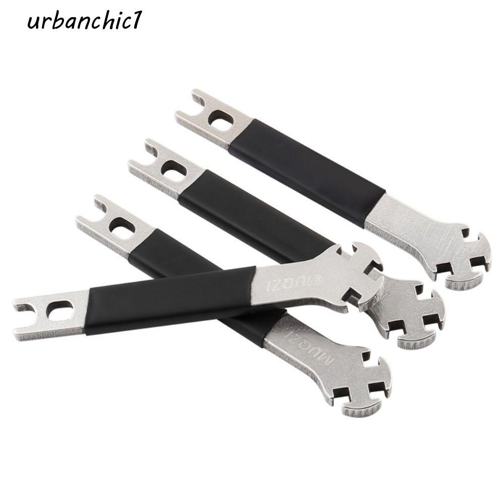 URBANCHIC ประแจซี่จักรยานสแตนเลส มัลติฟังก์ชัน พกพาสะดวก สำหรับงานซ่อมและติดตั้งส่วนประกอบจักรยาน