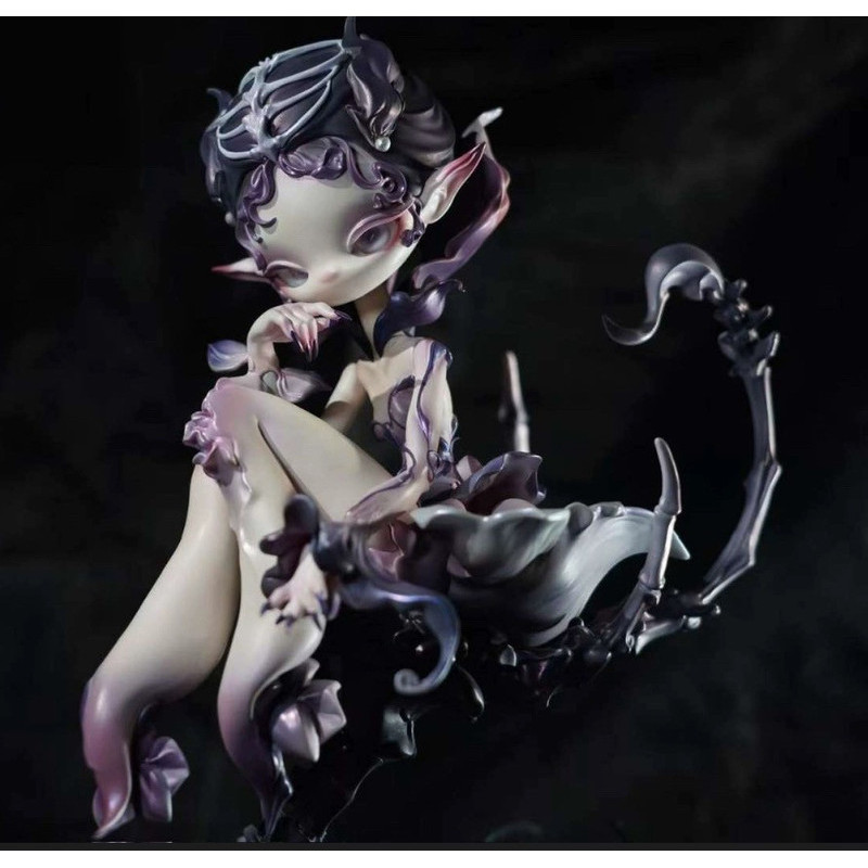 Muppet Lazy Double-Sided Bear Mermaid Demon Puppet จี้ Angel Escape Muppet Dark Series อินเทรนด์เล่น