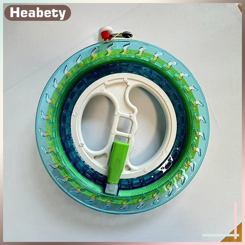 [ Heabety] 1 ชิ้น 200/300/400M Kite Reel Winder Fire ล้อ String Flying Handle เครื่องมือ String Line กลางแจ้งรอบสีฟ้าสําหรับ Fying Kites [COD]