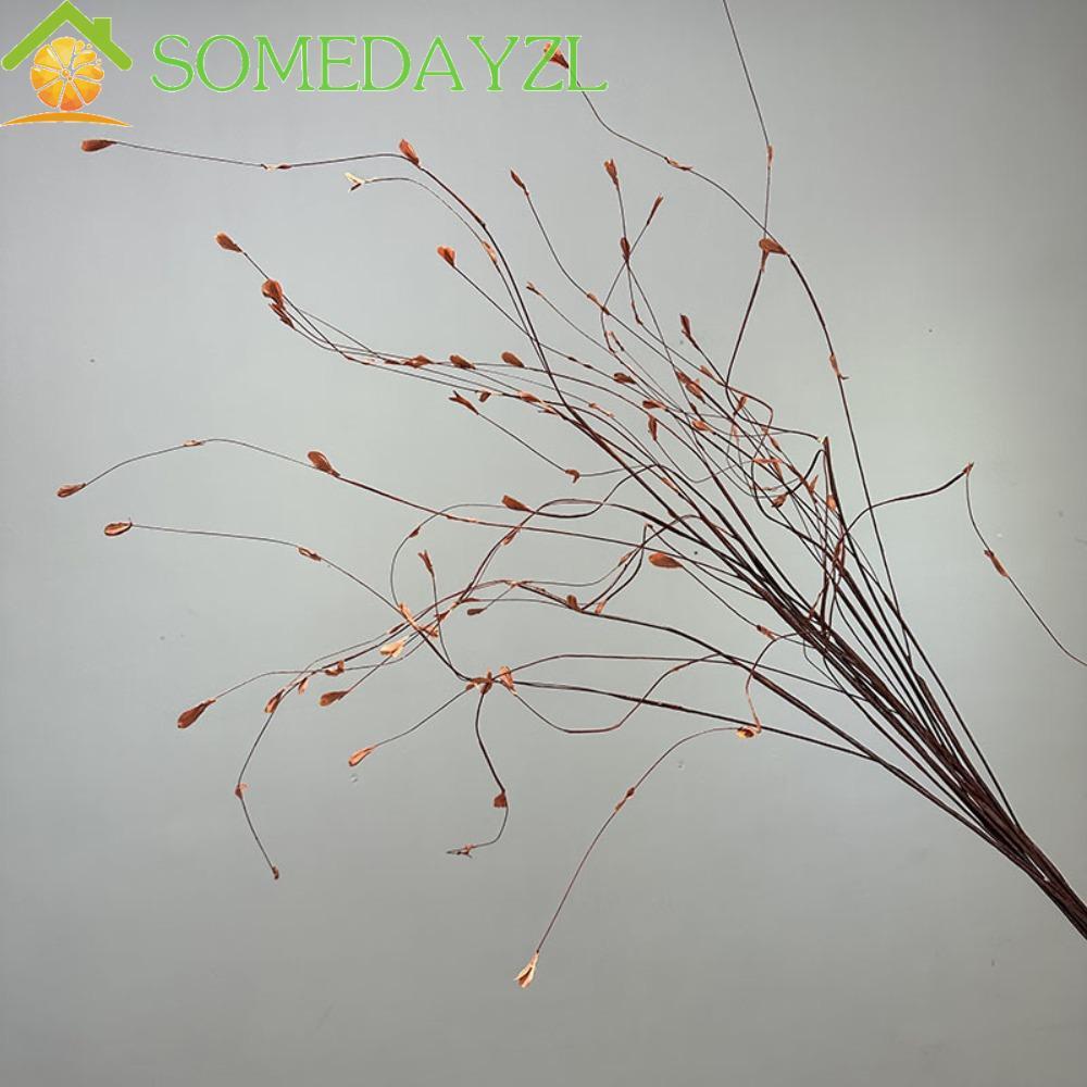 SOMEDAYZL สาขาวิลโลว์ประดิษฐ์,พลาสติกเหมือนจริงปลอม Willow Tree,การถ่ายภาพ Prop Handmade 130 ซม.จําล