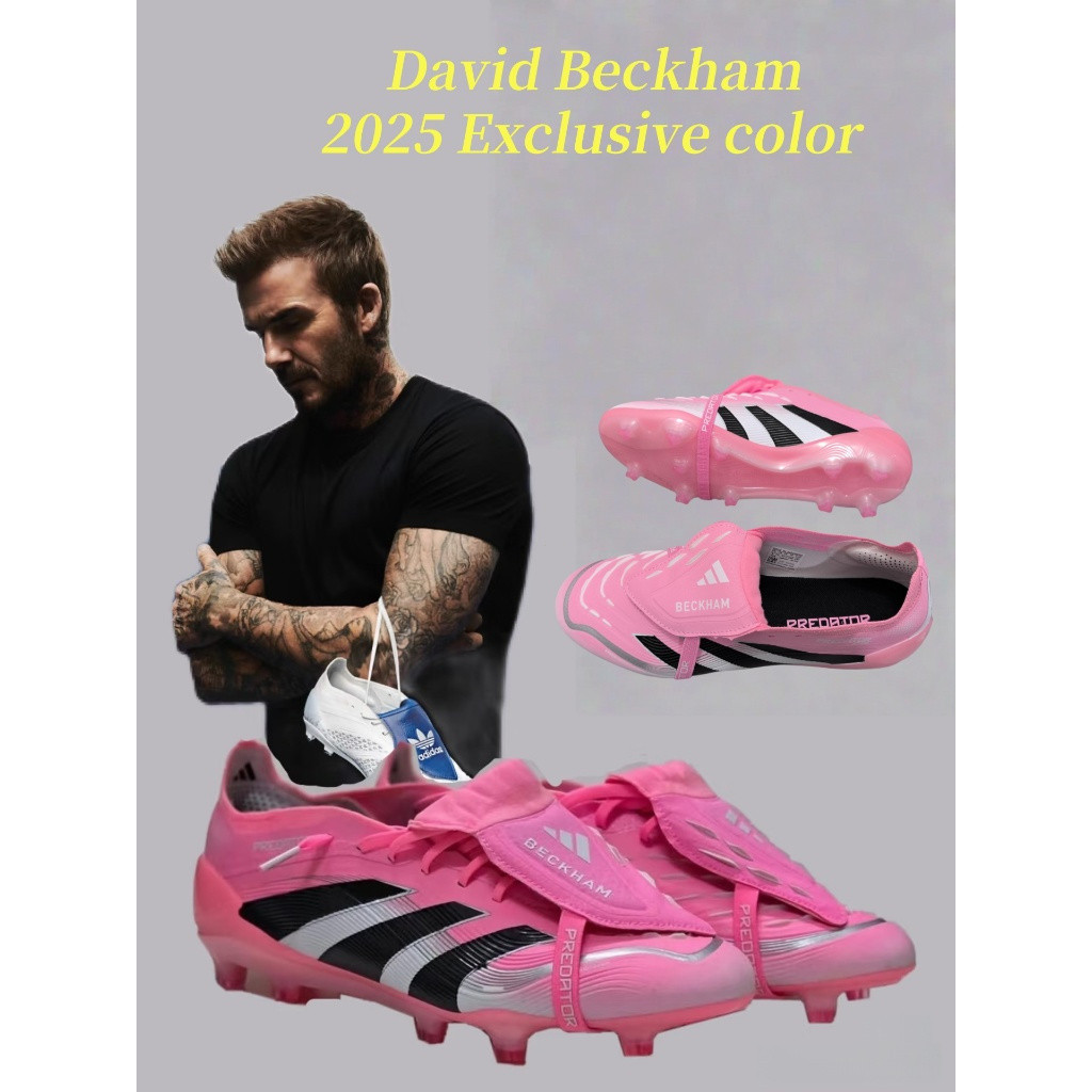Beckham Special Edition รองเท้าฟุตบอล Predator Precision+FG ขนาด: 36-45 QKRJ