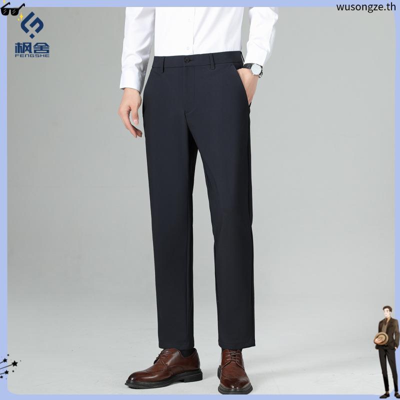 [ลดล้างสต็อก] GQ Classic Pants Regular กางเกงสแล็คขายาวผู้ชายทรงมาตรฐาน