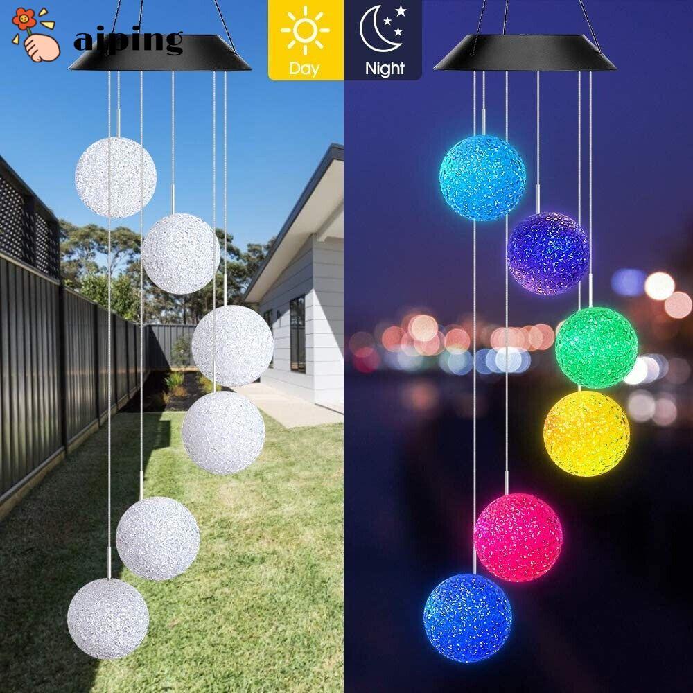 AIPING Wind Chimes สีสัน Wind Chimes Light ไฟสวน Wind Chimes Light