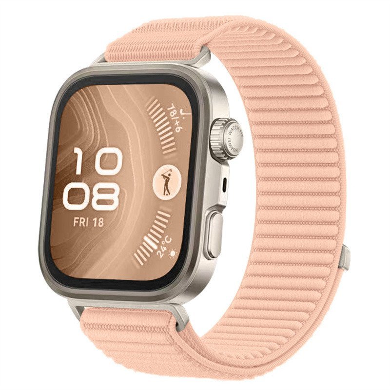 รูปแบบภูเขาป่า Breathable ไนลอนทอ Loop Velcro Band สําหรับสมาร์ทวอท์ช Fit3 Fit4 Fit4 Pro Mountain Texture Breathable Quick Dry Infinite ปรับกีฬากลางแจ้ง Unisex