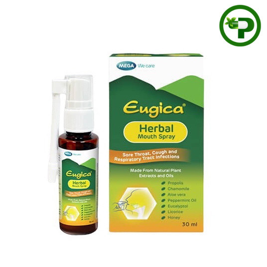 Mega we Care Eugica mouth spray 30 ml. **ขนาดใหญ่**[1ขวด]