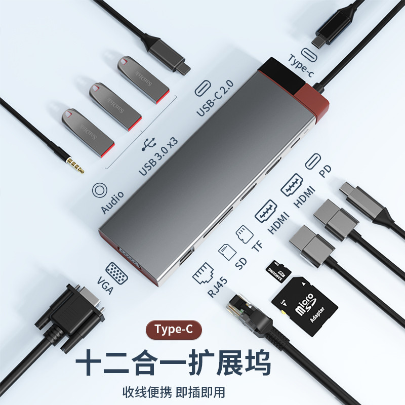 R ROG Phantom X 2023 Notebook Docking Station type Converter Splitter HDMI Docking Station