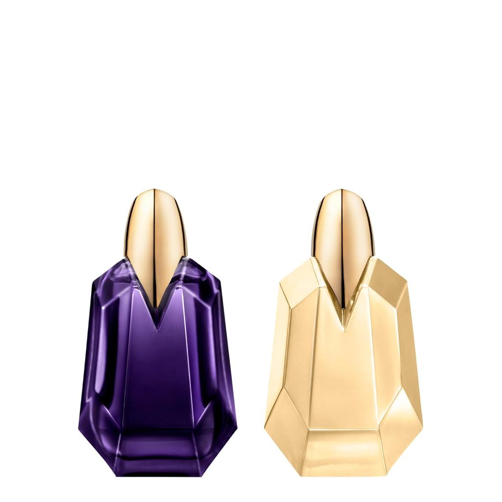 Mugler Alien & Alien Goddess - ชุดของขวัญมินิน้ําหอมผู้หญิง - Floral & Woody - ขนาดเดินทาง 0.2 Fl Oz