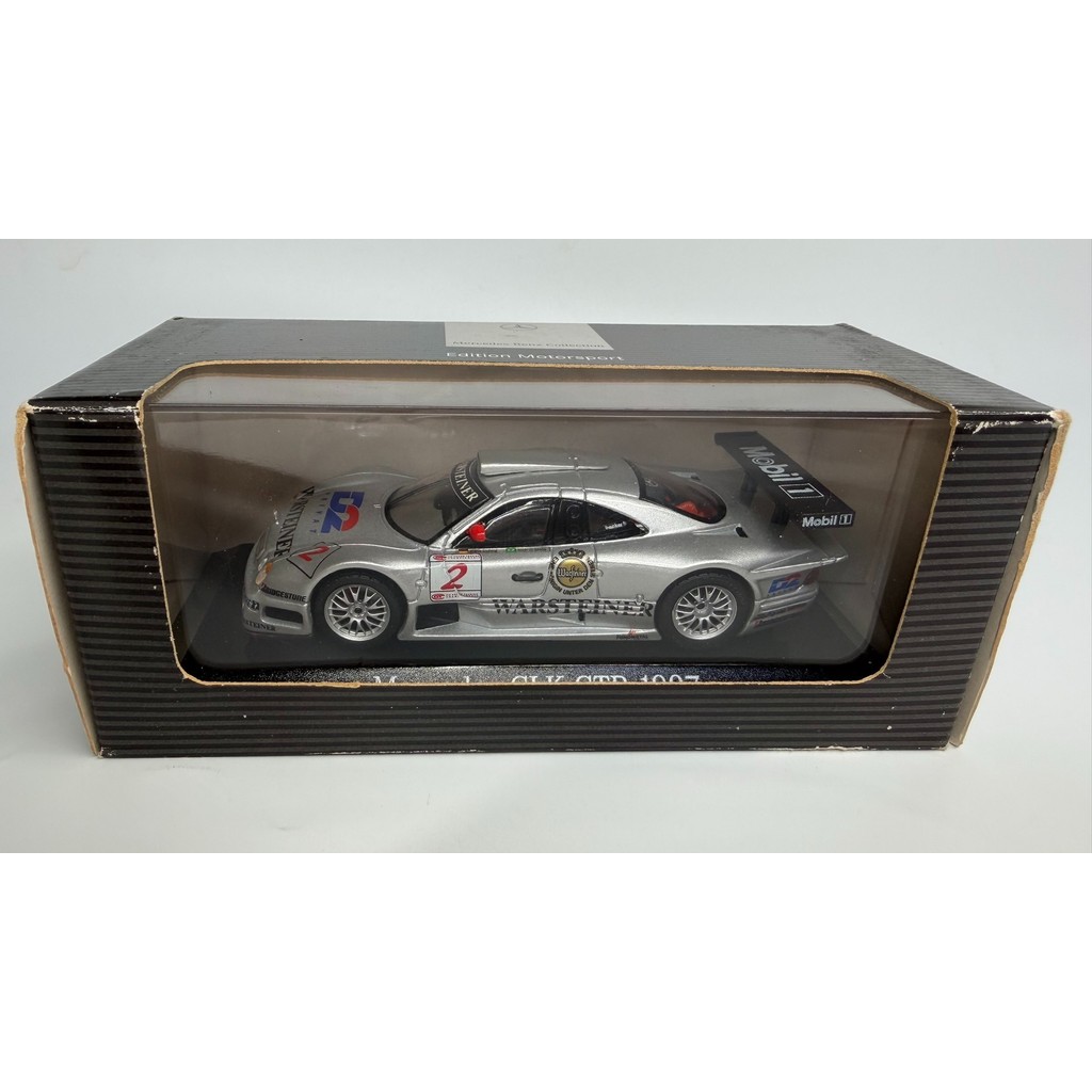 [สต๊อกพร้อม ติดต่อหากคุณมีคําถามใดๆ] Maisto 1/43 Mercedes-Benz CLK-GTR 1997 Racing Model