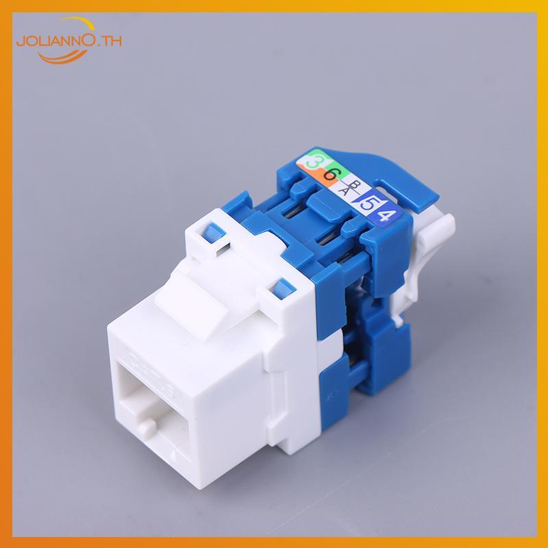 Joliann0 Whirling Wire CAT6 RJ45 Toolless LAN ใส่ Keystone Ethernet โมดูล Ja Gigabit UTP เครื่องมือฟ