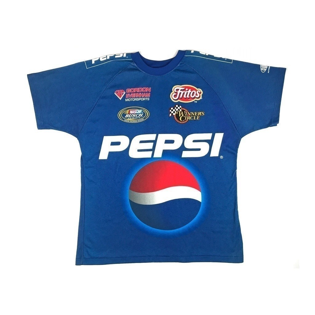NASCAR Pepsi Vintage Shirt 90s All Over Print Dupont Racing V5