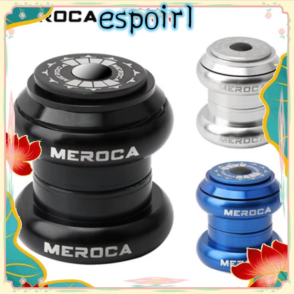 ถ้วยพวงมาลัยจักรยาน ESPOIR, ชุดหูฟังจักรยาน MEROCA ขนาด 34 มม., ชิ้นส่วนจักรยาน Peilin คู่อลูมิเนียมสําหรับส้อมปั่นภูเขา