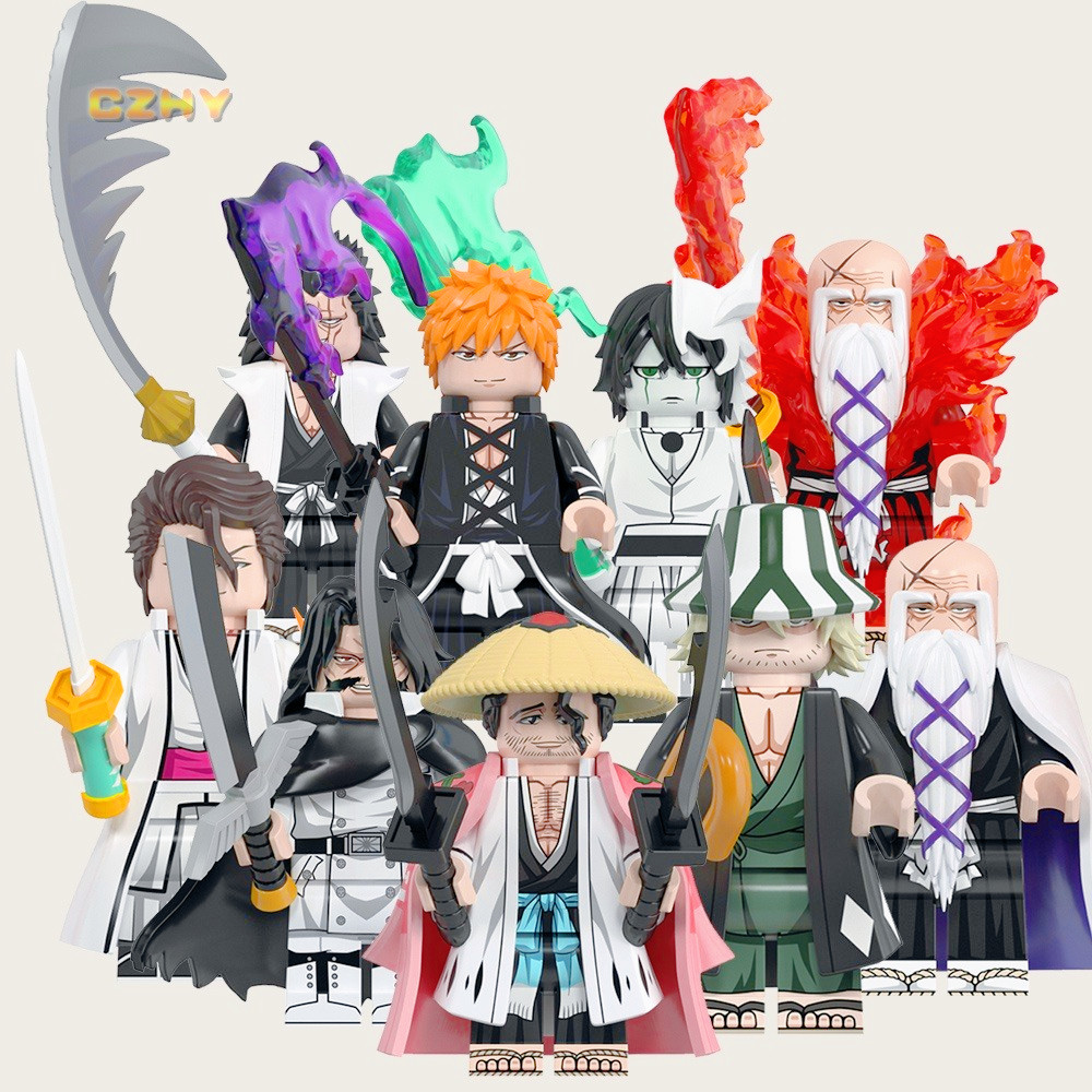 WM6164 อะนิเมะ JUMP Comics Bleach Yamamoto Zaraki Kenpachi Kurosaki Ichigo Ulquiorra Yhwach Building