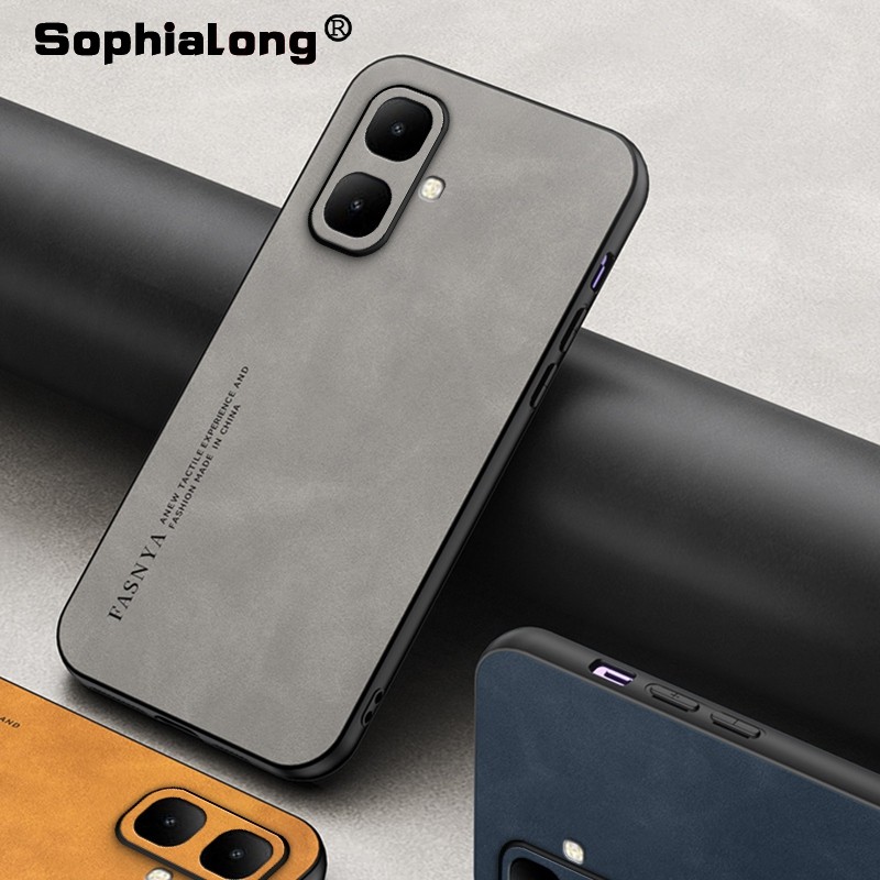 สําหรับ VIVO V60 Lite V60E IQOO Z10R V2511 V2529 V2530 V2549 V2441U คุณภาพสูงหนัง PC ปกหลัง Shock Pr