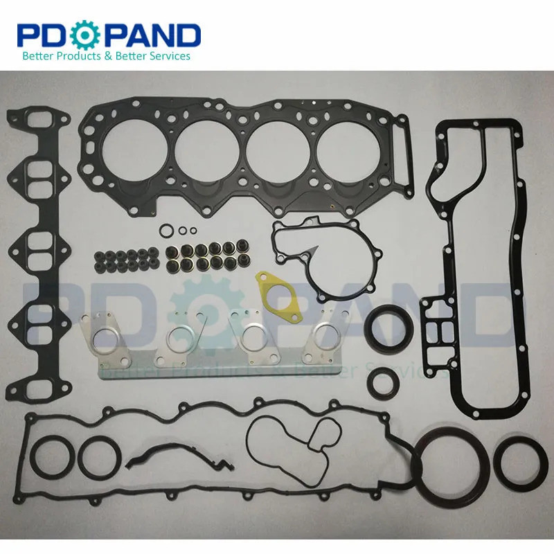 WL WLT WL-T เครื่องยนต์ Rebuild ชุดปะเก็นเต็มรูปแบบ 8ASX-10-271 สําหรับ Mazda B2500/B-SERIE BRAVO 2.