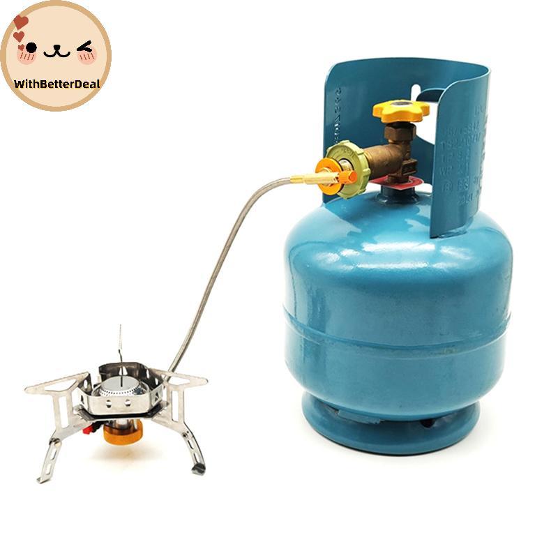 BETTER LPG Tank Converter Head ทนทานเตาแก๊ส Connector ปฏิบัติสังกะสีอัลลอยด์ LPG ถังอะแดปเตอร์อุปกรณ