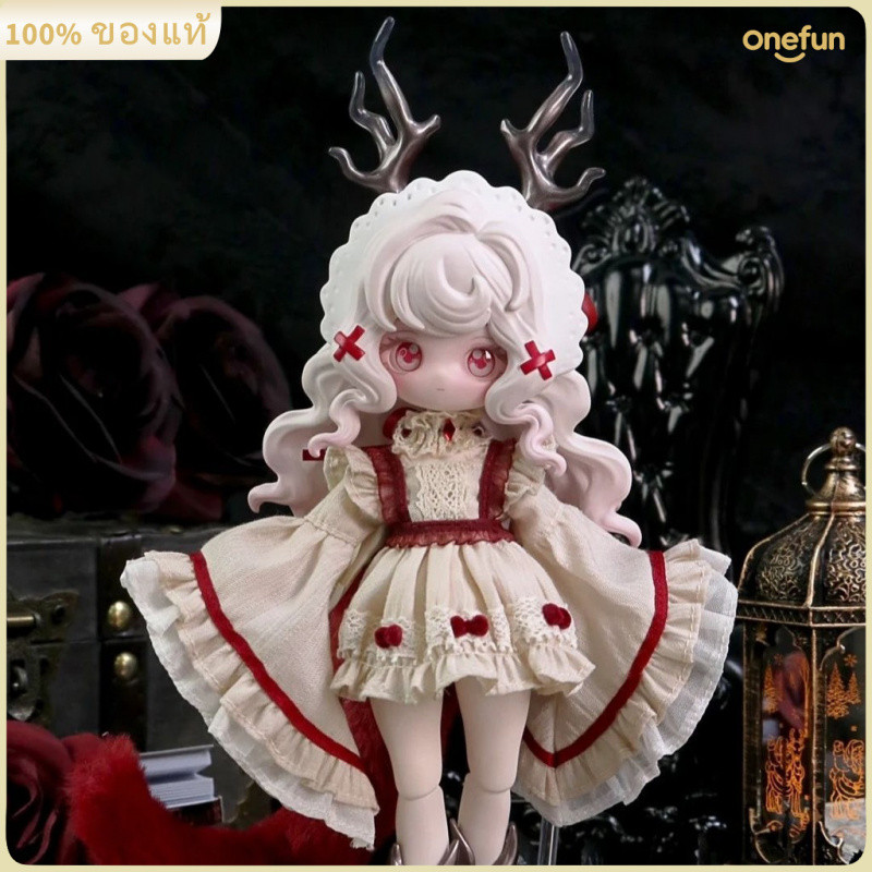 Lulu Lingwuyu Series Blind Box - BJD Articulated Action Figure ของเล่นเครื่องประดับ