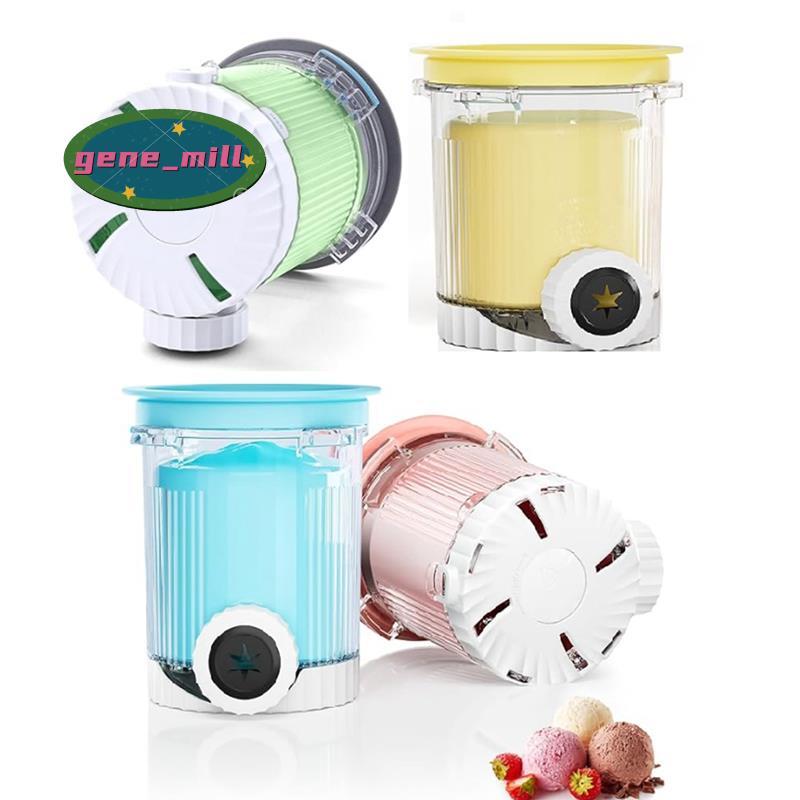สําหรับ NC701 NC700 Series Swirl Creami Ice Cream & Soft Makers- 4 ชิ้นไอศกรีม Pints และฝาปิด (16 ออ