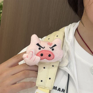 น่ารักโกรธหมูตุ๊กตาพวงกุญแจ,ตลกการ์ตูนสัตว์กระเป๋าเสน่ห์,นุ่มยัดตุ๊กตาพวงกุญแจสําหรับเด็กและผู้ใหญ่
