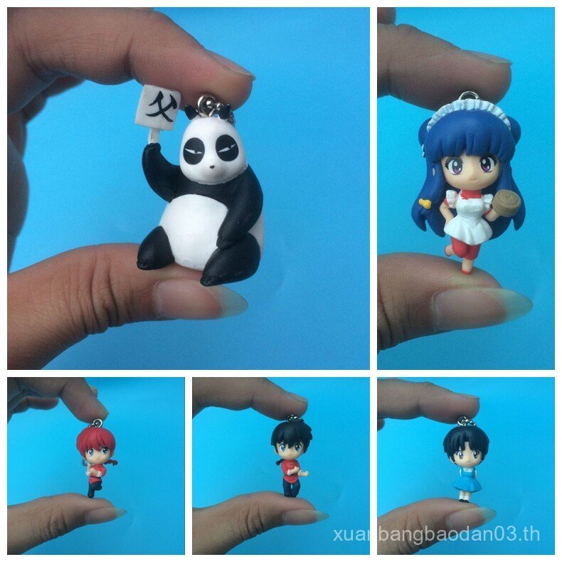 ขายร้อน 2025 สินค้าจํานวนมาก Rumiko Takahashi Ranma Xuanma Liangya จี้จี้แคปซูลของเล่น OPBS