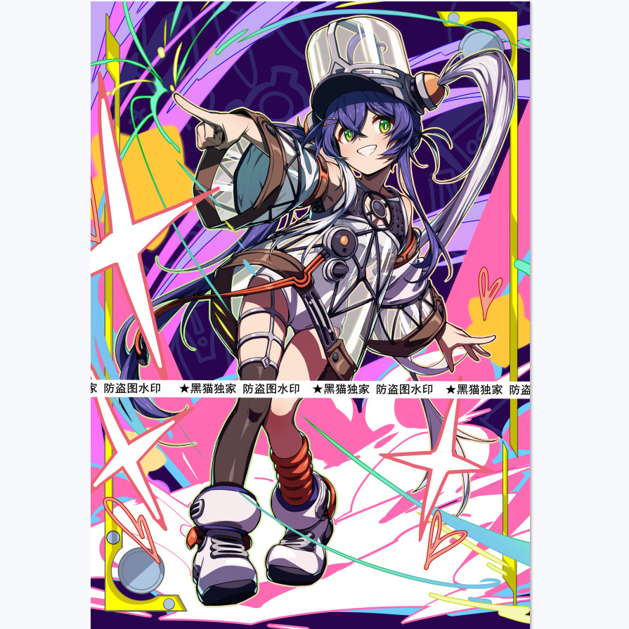 Yu-Gi-Oh-Sister Set-Killer Melody Qiyou Card Set Flash Set Exclusive