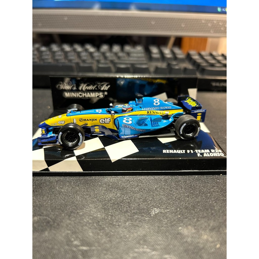 [Orphan] มินิตัด 1/43 F1 Renault Fleet Renault R24 Aaron