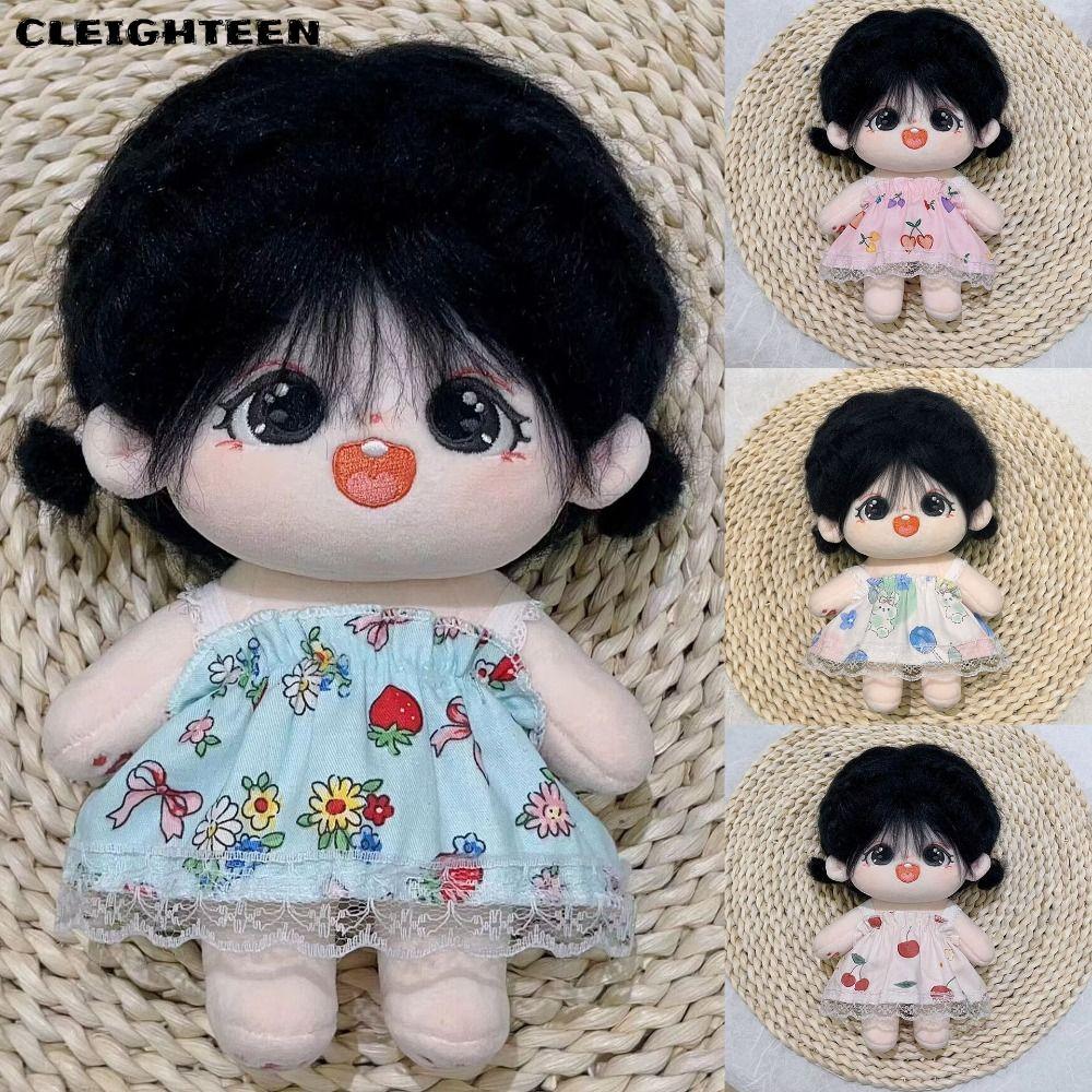 CLEIGHTEEN Doll Lovely Clothes, Cute Accessories Princess Dress, Fashion Dresses Skirt 20cm Cotton D