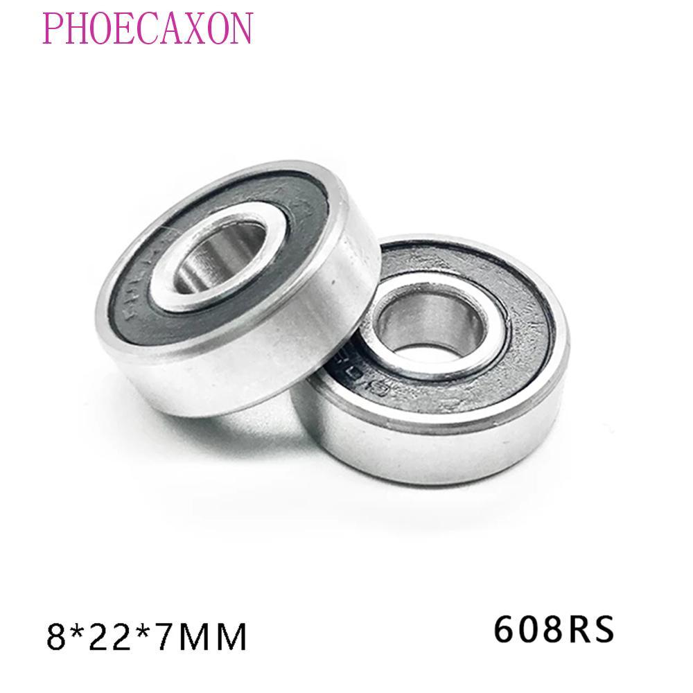 PHOECAXON Bearing 10 ชิ้นปิดผนึก 608 2RS 608-2RS