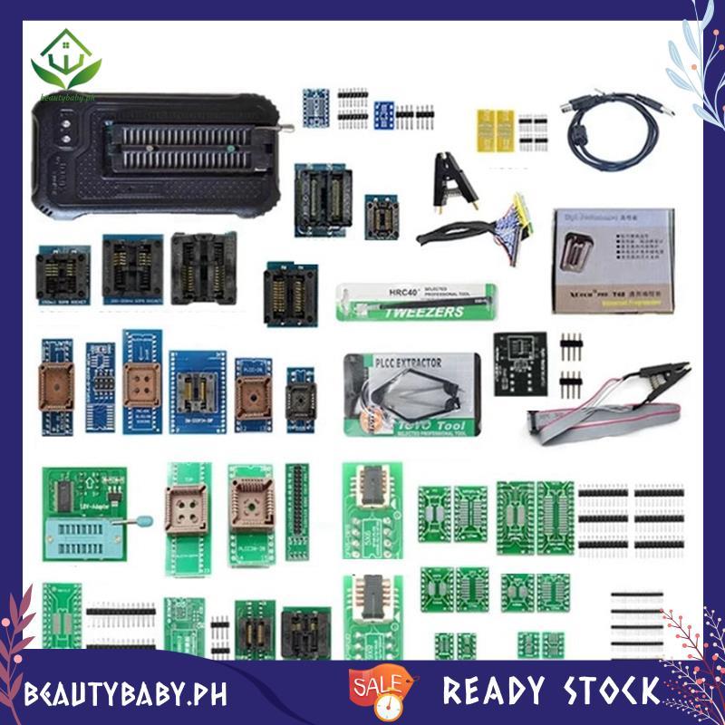 [beautybaby.ph] T48 TL866II USB Universal Programmer สําหรับ T48 USB Universal Programmer พร้อมอะแดป