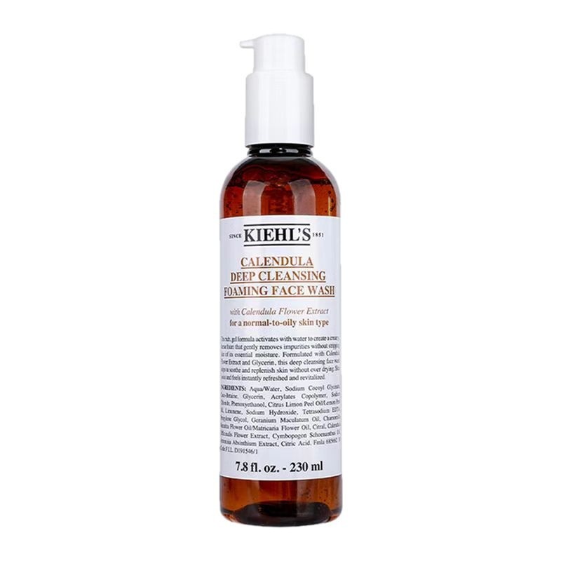 2026 สินค้าใหม่ Kiehls Kiehls Calendula Cleansing Gel Facial Cleanser 230ml