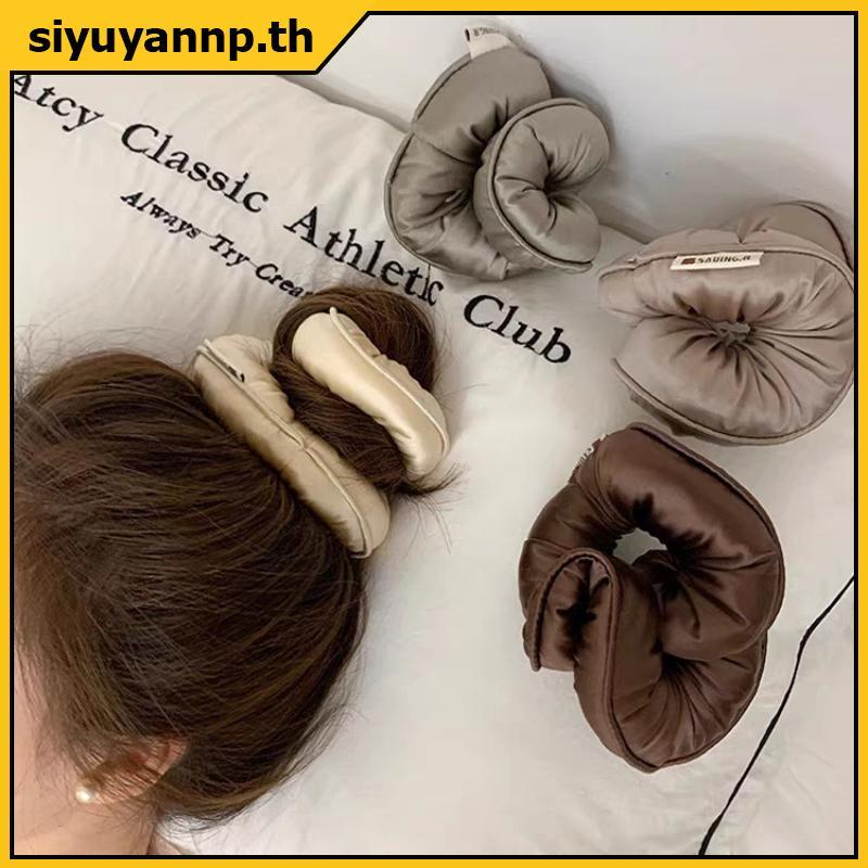 Scrunchie สำหรับผู้หญิง ทำจากผ้าฝ้ายและซาติน ยืดหยุ่นและนุ่มนวล เหมาะสำหรับจัดทรงผมหางม้า