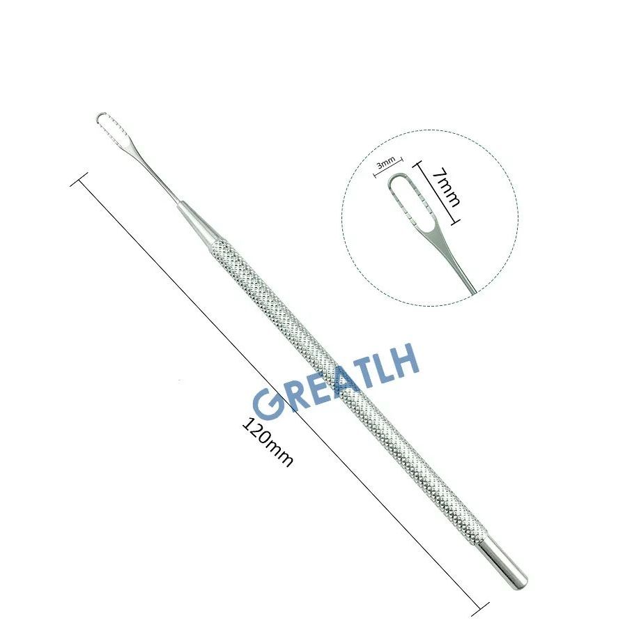 Eye เลนส์ห่วงสแตนเลสเลนส์ Loops Eye Titanium Loops Veterinary Ophthalmic เลนส์ Eye Instrument Ophtha