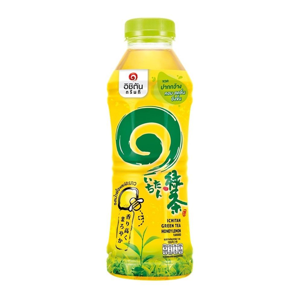[สินค้าส่งด่วน] อิชิตันกรีนที รสน้ำผึ้งผสมมะนาว 500มล. ICHITAN GREENTEA HONEY LEMON 500 ML.