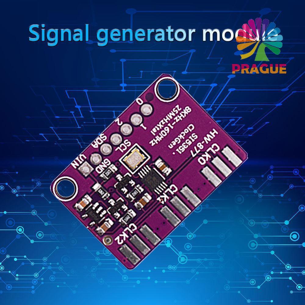 DC 3V-5V Si5351A Si5351 I2C นาฬิกาสัญญาณอินเทอร์เฟซโปรแกรมนาฬิกาความถี่เครื่องกําเนิดไฟฟ้า Breakout 