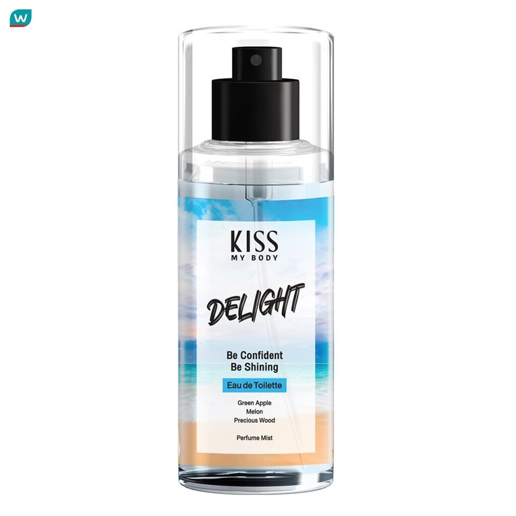 Kiss My Body คิส มาย บอดี้ เพอร์ฟูม มิสต์ ดีไลท์ 88 มล. น้ำหอม สเปรย์น้ำหอม