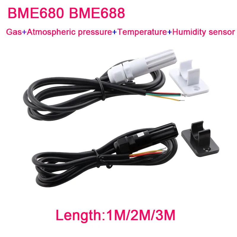 BME680 BME688 โมดูลเซ็นเซอร์สิ่งแวดล้อมคุณภาพอากาศ/ความดันบรรยากาศ/อุณหภูมิ/ความชื้นเซ็นเซอร์ Probe 