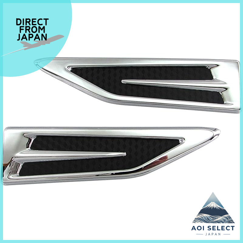 BRIGHTZ Corolla Cross 10 11 13 15 16 Chrome Fender Garnish Carbon Style 【 AIR-LOU-011 】 ZSG10 ZVG11 