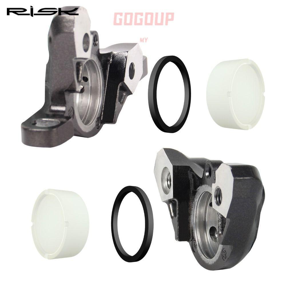GOGUVO 2 ชิ้นดิสก์เบรก Caliper, RISK สีดําแหวนปิดผนึก,คุณภาพสูงเบรคลูกสูบ O-แหวนสําหรับ SLX M7000 XT