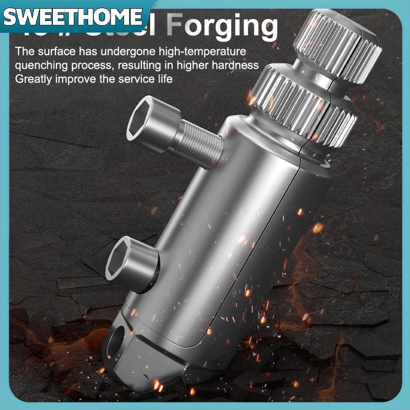 SWEETHOME Universal Faucet Broken Wire Extractor Damaged Screw Extractor Remover Wire Stripped Screw