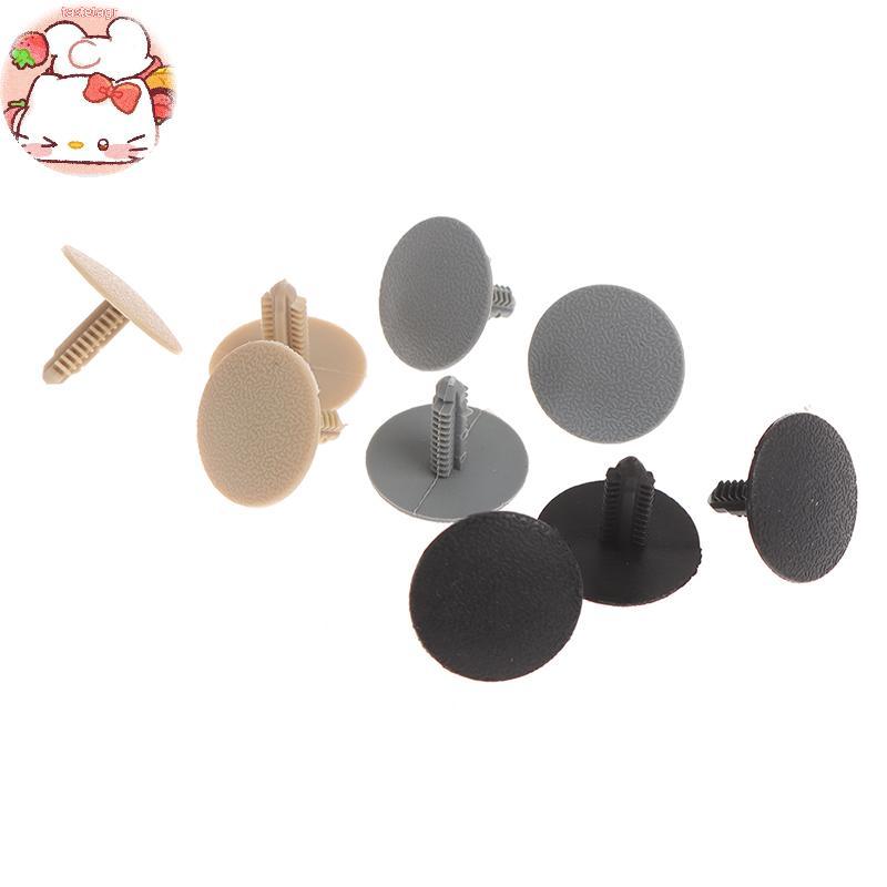 Tast 20 ชิ้น/เซ็ต Auto หลังคา Liner Fastener Retainer Rivet Trim รถเพดานฝาครอบ Snaps EN