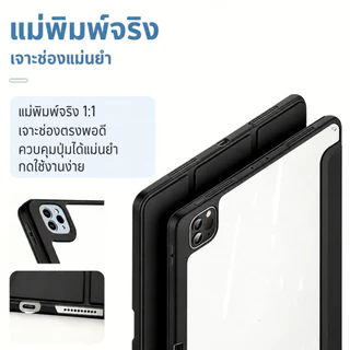 ใหม่🌟เคสไอแพด สำหรับ iPad Pro11 Air4/5/6/7 gen10/11 ​​9.7 gen7/8/9 Case ฝาครอบอะคริลิคใส เคส gen5/6
