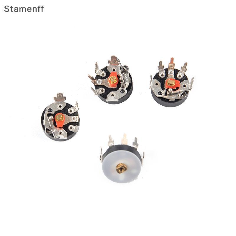 10 ชิ้น/เซ็ตมุมตรงวิทยุ Potentiometer RV12 มม.B103 B10K B503 B50K Power Amplifier ปริมาณ Potentiomet