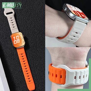 สายซิลิโคนระบายอากาศ for Huawei Watch Fit 5 4 3 / 5 Pro / 4 Pro เปลี่ยนอุปกรณ์เสริมที่สวมใส่ได้ for สมาร์ทวัช