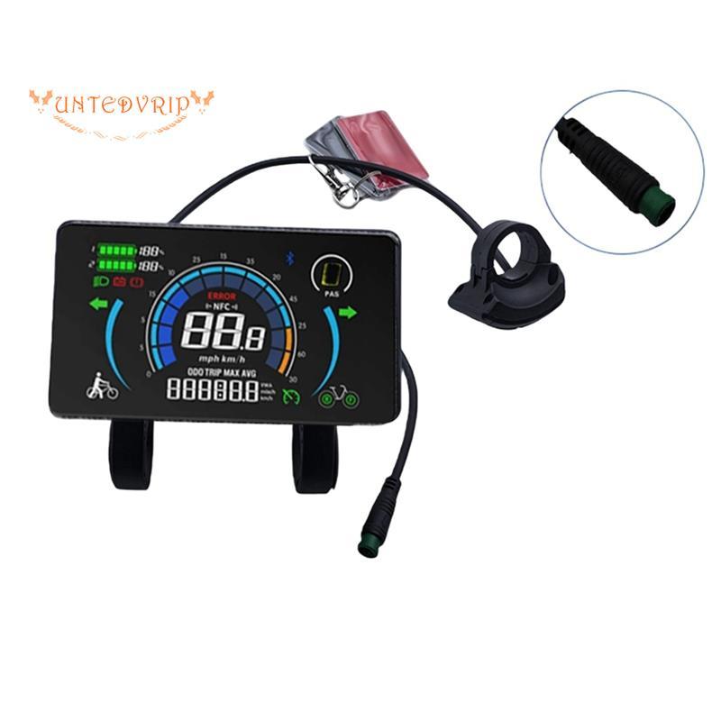 M808X มิเตอร์จักรยานไฟฟ้า จอแสดงผล LCD UART Protocol