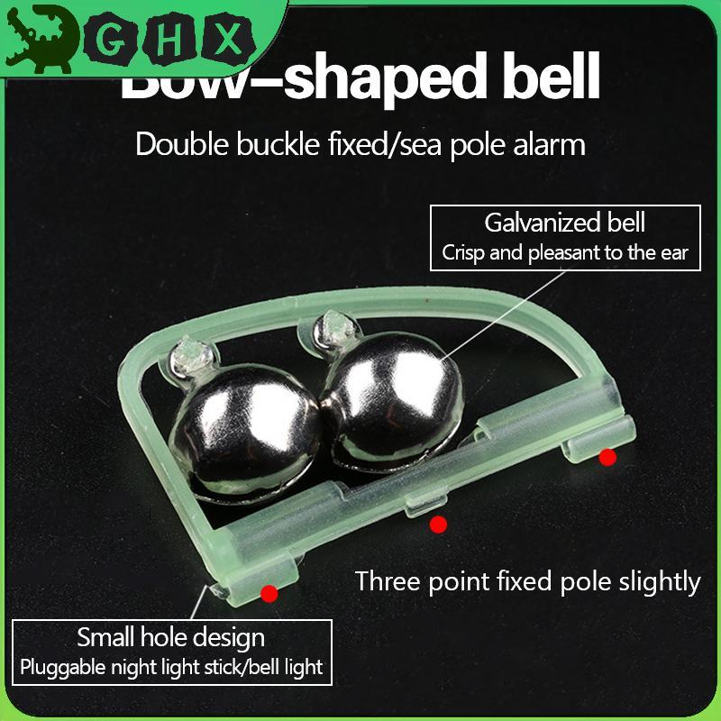 BlowGentlyWind Bell ตกปลา Anti-Fall Sea Pole โยน Rod Night Light Induction Night Fishing Rod อุปกรณ์