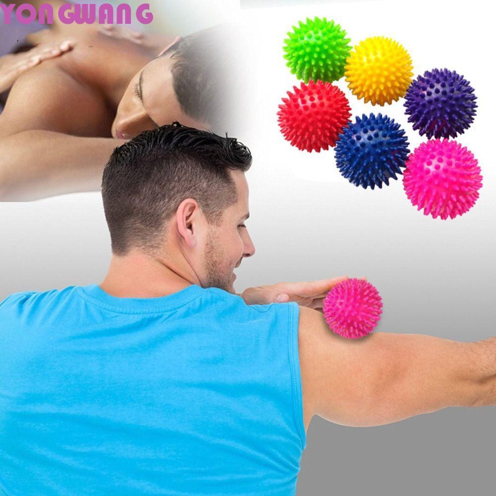 YONGWANG66HR นวด Ball กล้ามเนื้อผ่อนคลาย Fascia นวดแบบพกพาการออกกําลังกาย Ball Soft Spike Ball Hedge