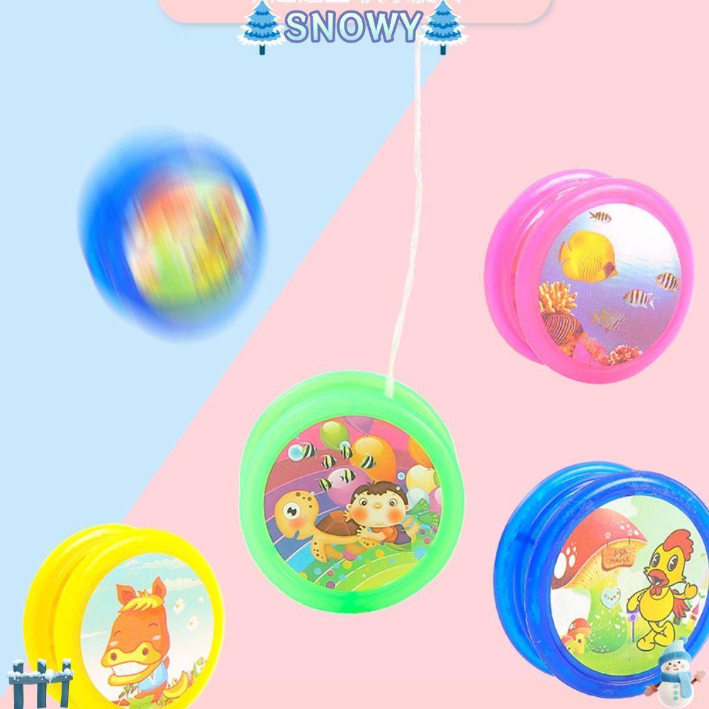 SNOWY 1A Yoyo Ball, ของเล่น Yoyo ที่ทนต่อการสึกหรอสําหรับผู้เริ่มต้น, พลาสติกเข้มข้น Anti Drop Dead 